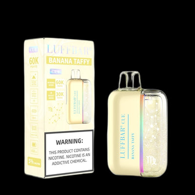 LUFFBAR Cue 60K Disposable 5% - Banana Taffy