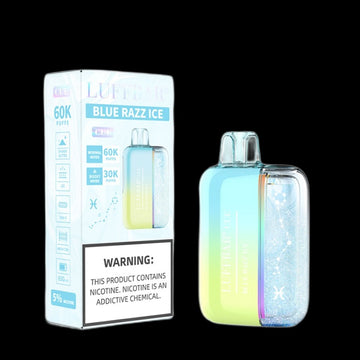 LUFFBAR Cue 60K Disposable 5% - Blue Razz Ice