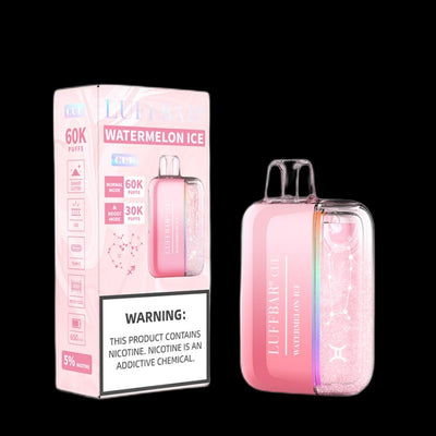LUFFBAR Cue 60K Disposable 5% - Watermelon Ice
