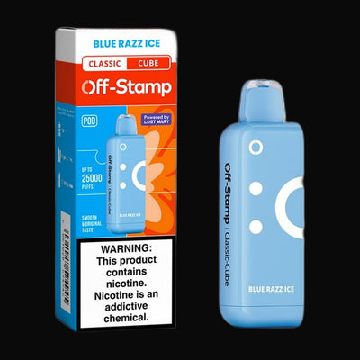 Off-Stamp X-Cube Classic Cube Pod Disposable 5% - Blue Razz Ice