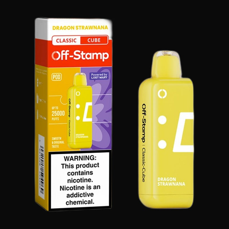 Off-Stamp X-Cube Classic Cube Pod Disposable 5% - Dragon Strawnana
