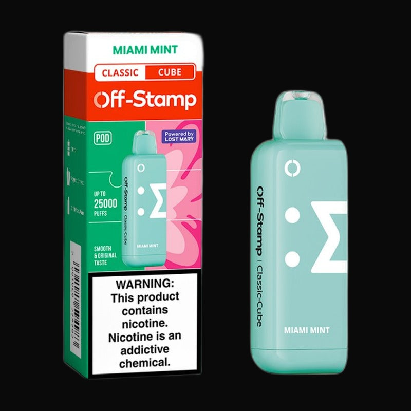 Off-Stamp X-Cube Classic Cube Pod Disposable 5% - Miami Mint
