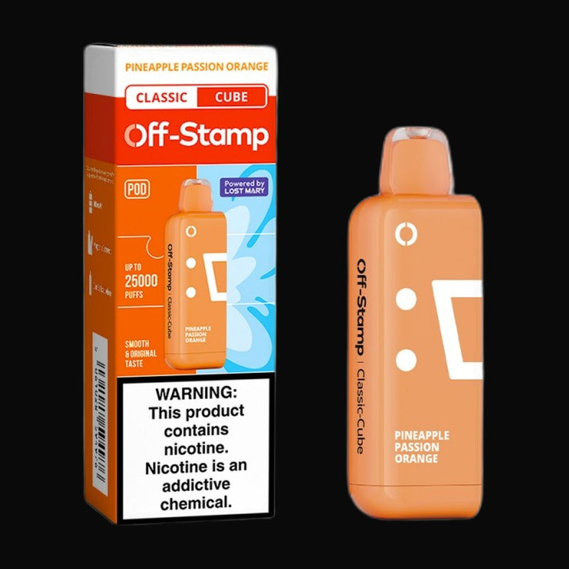 Off-Stamp X-Cube Classic Cube Pod Disposable 5% - Pineapple Passion Orange