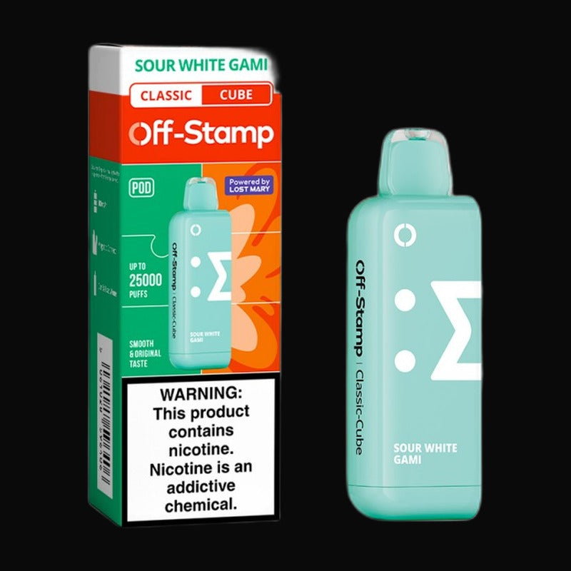 Off-Stamp X-Cube Classic Cube Pod Disposable 5% - Sour White Gami