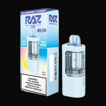 RAZ VUE 50K Disposable Pod 5% - Blueberry Yummy