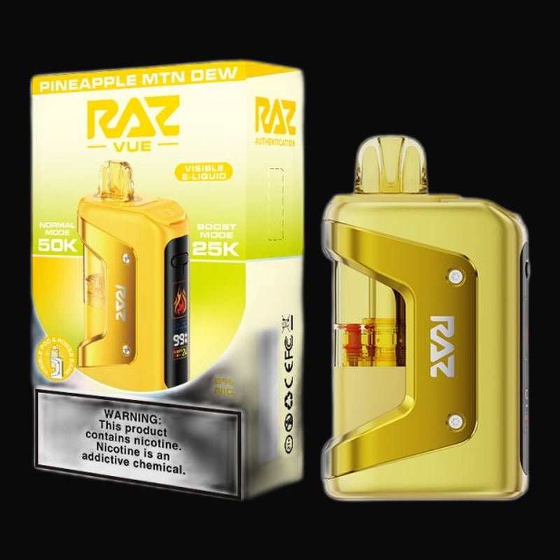 RAZ VUE 50K Disposable Full Kit 5% - Pineapple MTN Dew