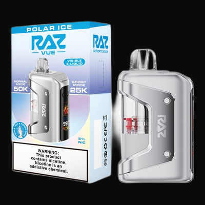 RAZ VUE 50K Disposable Full Kit 5% - Polar Ice