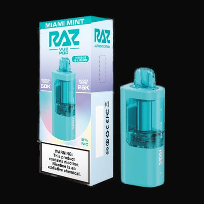 RAZ VUE 50K Disposable Pod 5% - Miami Mint