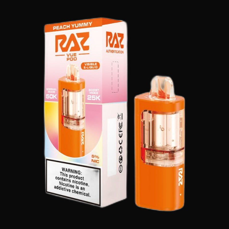 RAZ VUE 50K Disposable Pod 5% - Peach Yummy