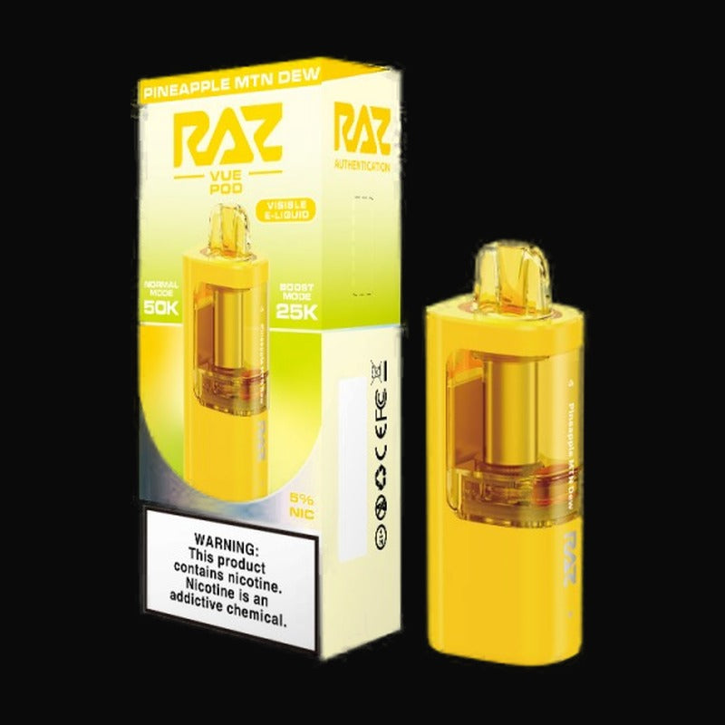 RAZ VUE 50K Disposable Pod 5% - Pineapple MTN Dew