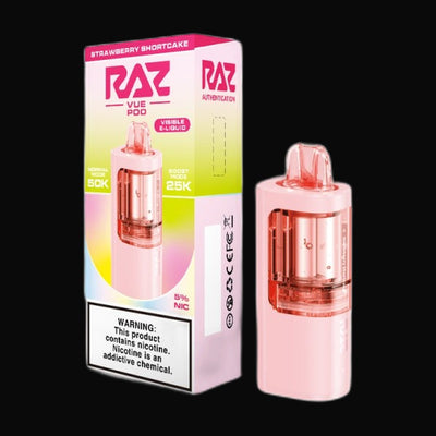 RAZ VUE 50K Disposable Pod 5% - Strawberry Shortcake