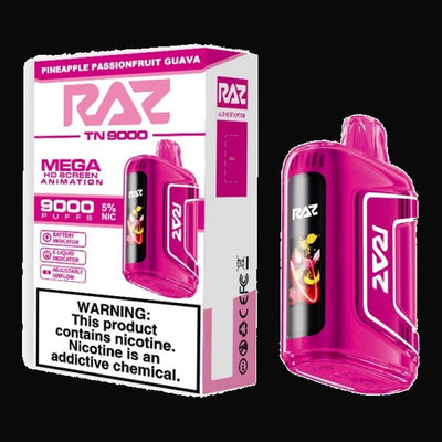 RAZ TN9000 Disposable 5% - Pineapple Passionfruit Guava