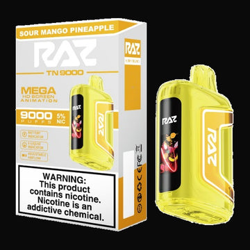 RAZ TN9000 Disposable 5% - Sour Mango Pineapple