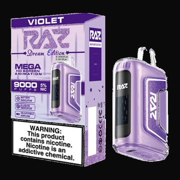 RAZ TN9000 Disposable 5% - Violet (Grape Strawberry)