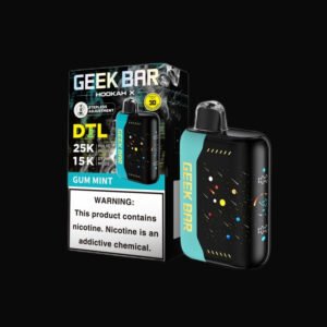Geek Bar Hookah X Disposable 6mg - Gum Mint