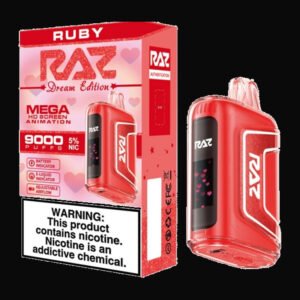 RAZ TN9000 Disposable 5% - Ruby (Cherry Strawberry Raspberry)